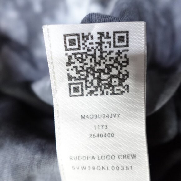 True Religion Black and Gray Tie-Dye Shirt - Picture 8 of 8